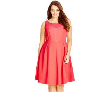 City Chic Bow Back Dress